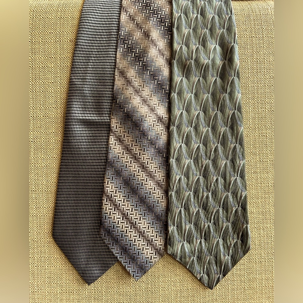 Vintage Stafford Ties, Lot of 3